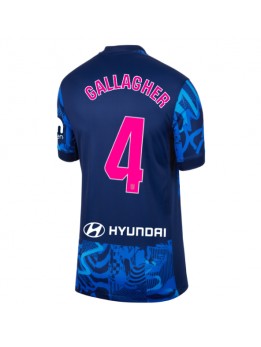 Atletico Madrid Conor Gallagher #4 Ausweichtrikot für Frauen 2024-25 Kurzarm